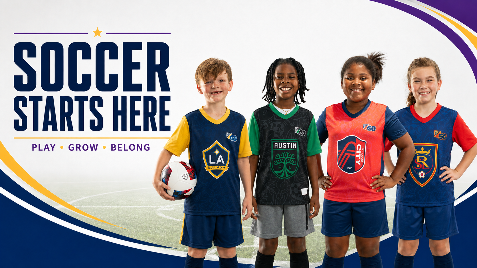 MLS GO player lineup and event showcase